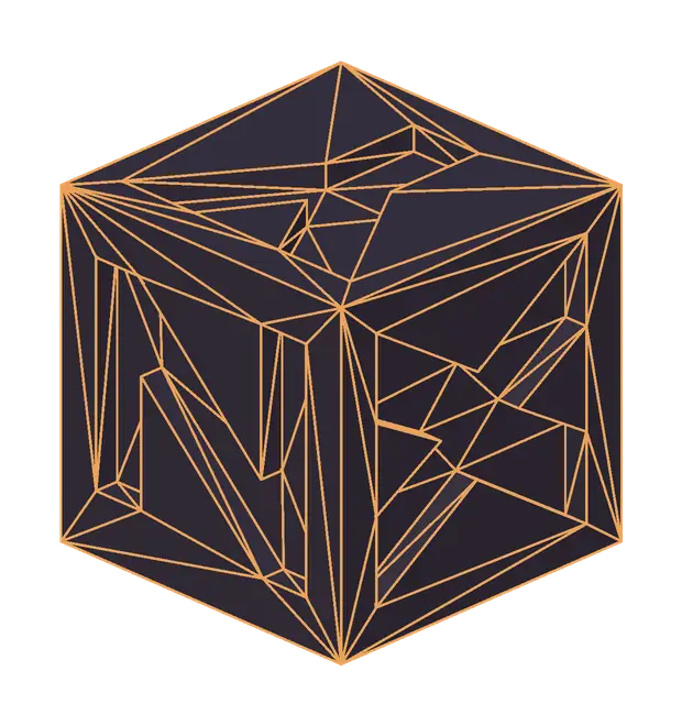 Test cube as a triangle mesh